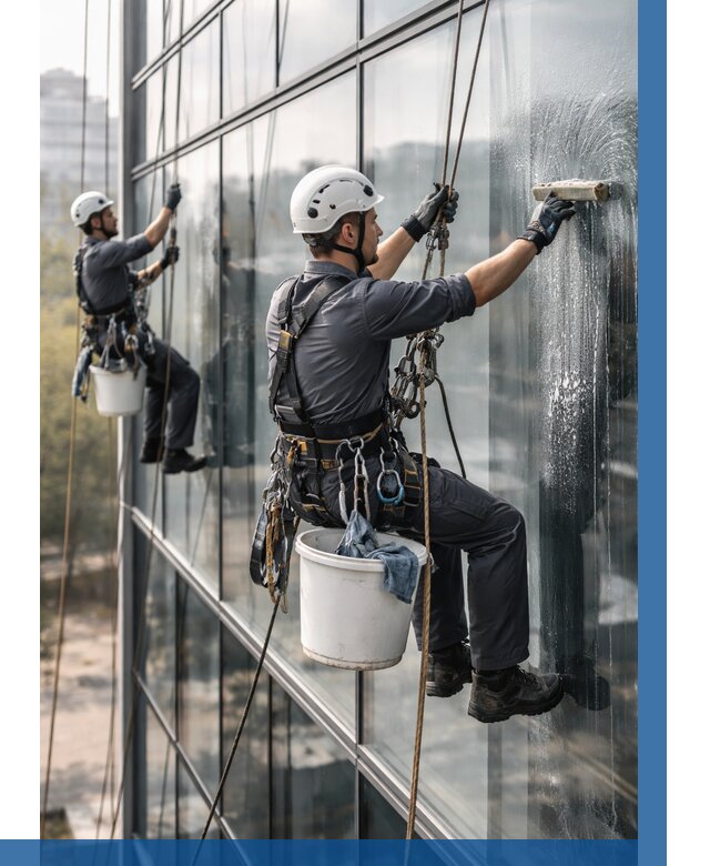 Мойка сплошного остекления в Фурманове, заказать от 306 р.| ВЫСОТНИК-Фрв