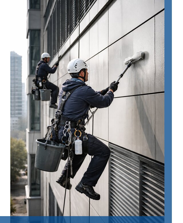 Мойка вентилируемого фасада в Фурманове от 255 р. | ВЫСОТНИК-Фрв