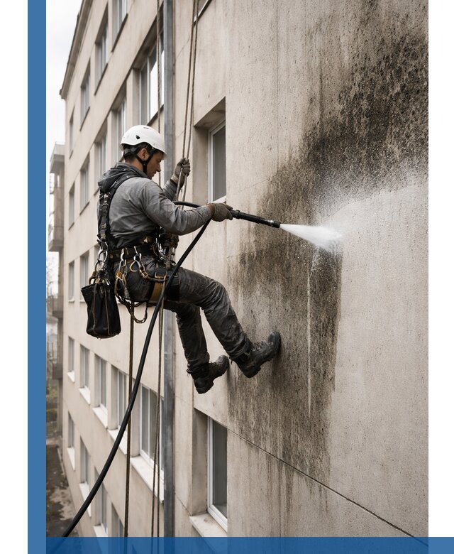 Профессиональная очистка фасадов от плесени в Фурманове