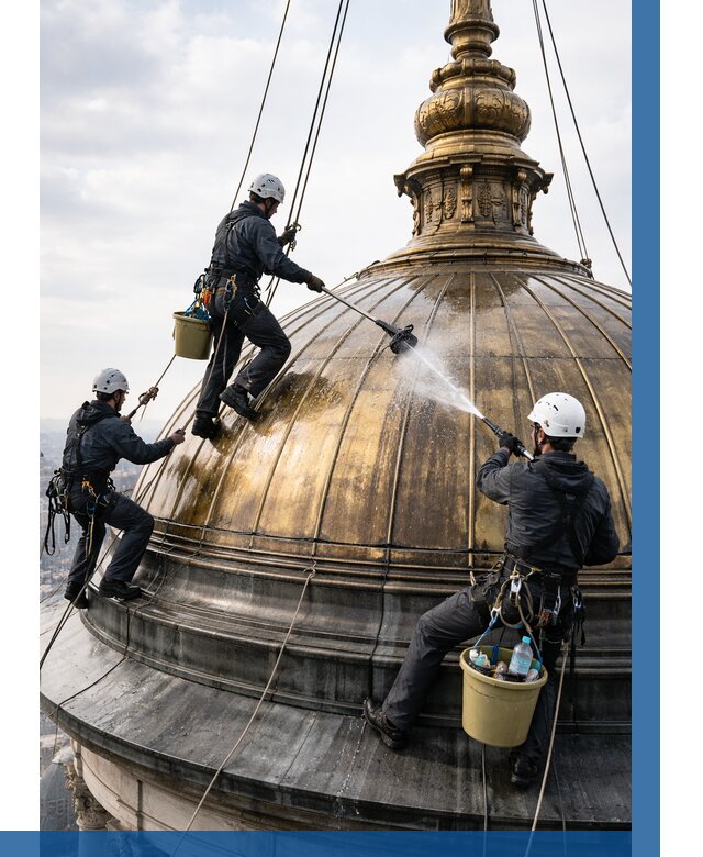 Мойка куполов и шпилей в Фурманове от 8150 р. - заказать | ВЫСОТНИК-Фрв