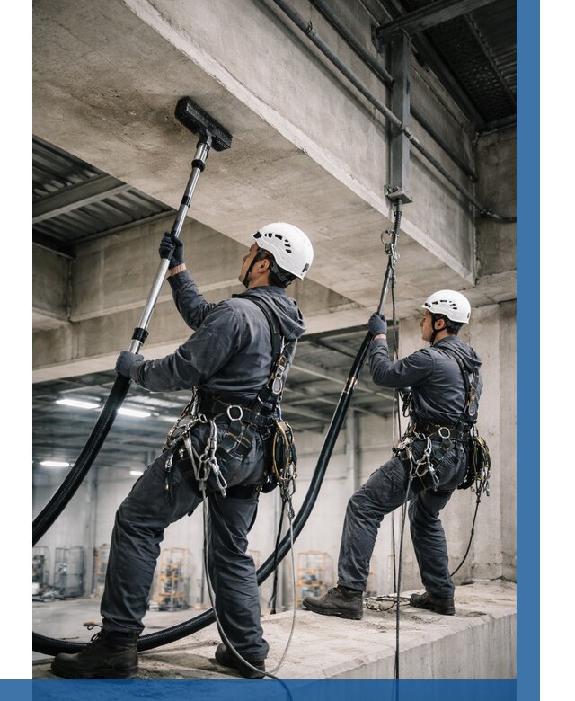 Обеспыливание потолочных конструкций в Фурманове от 255 р. |ВЫСОТНИК-Фрв