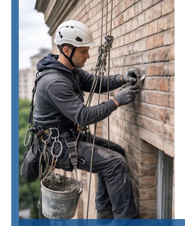 Качественный ремонт кирпичной кладки фасада в Фурманове с гарантией