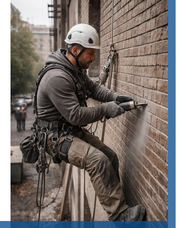 Расшивка кирпичных швов в Фурманове от 611 р. | ВЫСОТНИК-Фрв