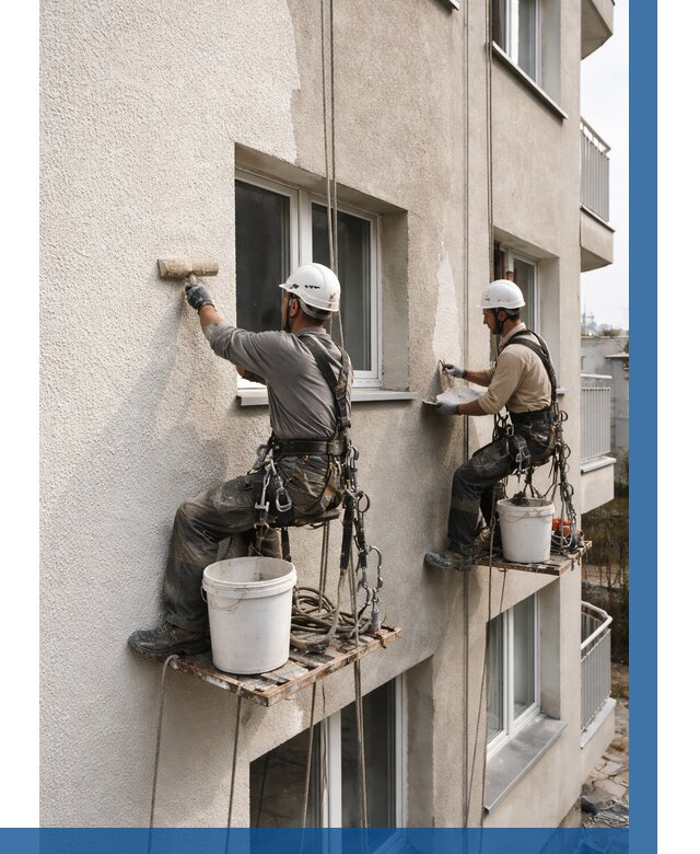 Нанесение короеда на фасад в Фурманове от 458 р. | ВЫСОТНИК-Фрв