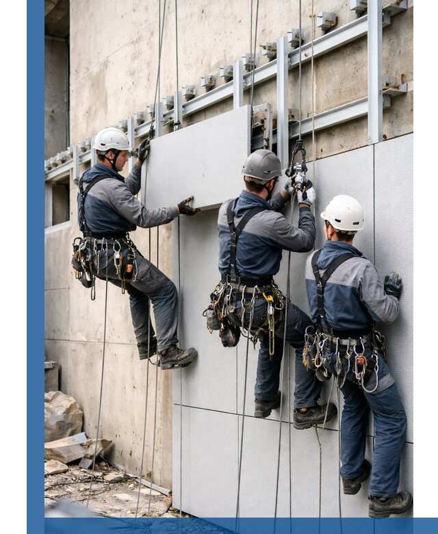 Монтаж вентилируемого фасада в Фурманове под ключ с гарантией качества