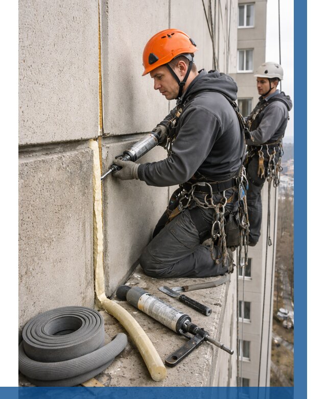 Теплый шов межпанельные швы в Фурманове от 713 р. | ВЫСОТНИК-Фрв