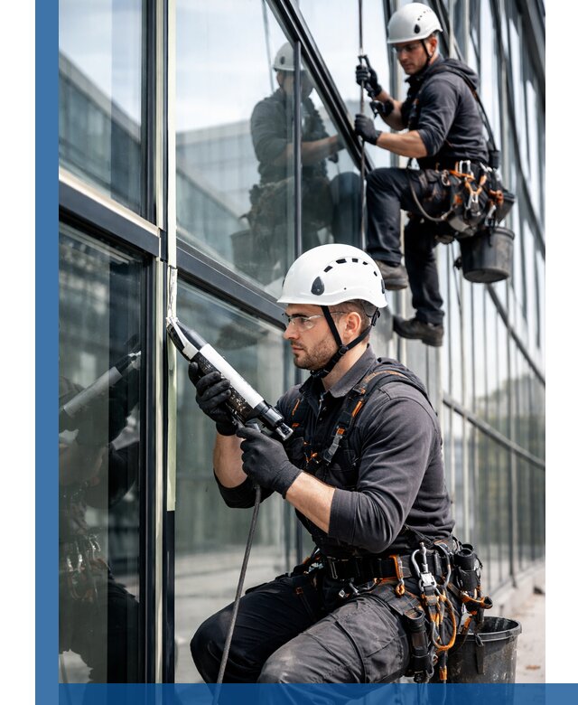 Герметизация витражных швов в Фурманове для зданий и фасадов