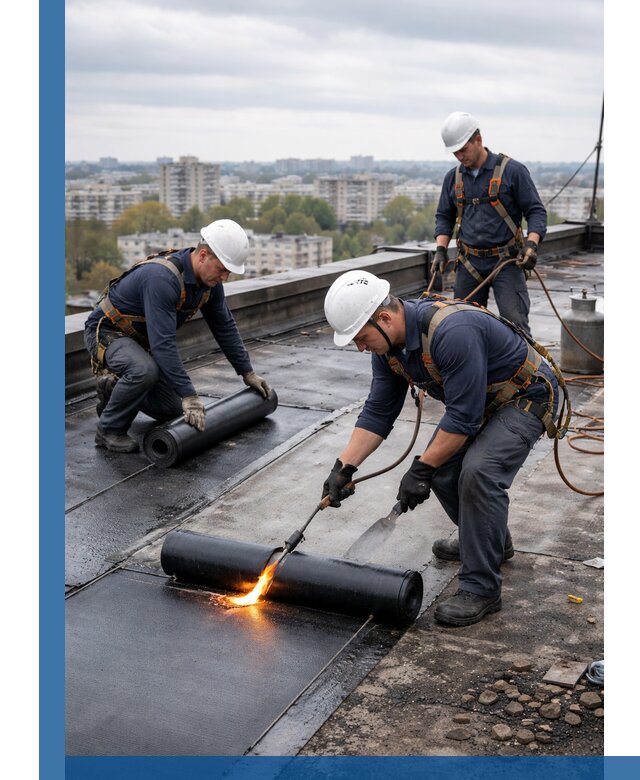 Ремонт наплавляемой кровли в Фурманове качественно и надежно