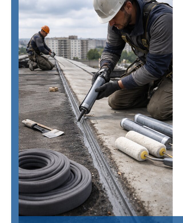 Герметизация швов кровли в Фурманове с гарантией герметичности