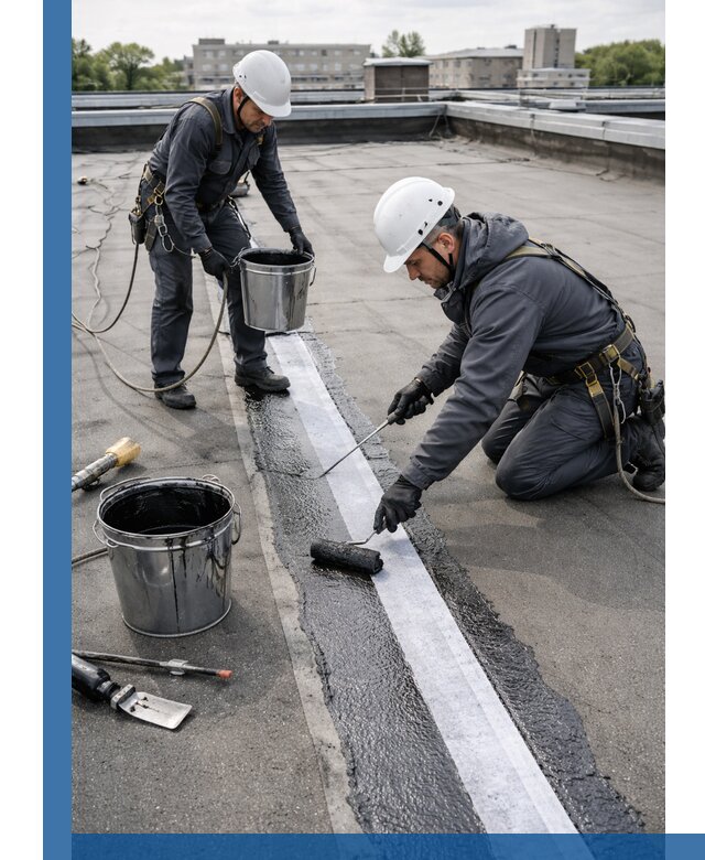 Гидроизоляция кровли мастикой в Фурманове надежная защита