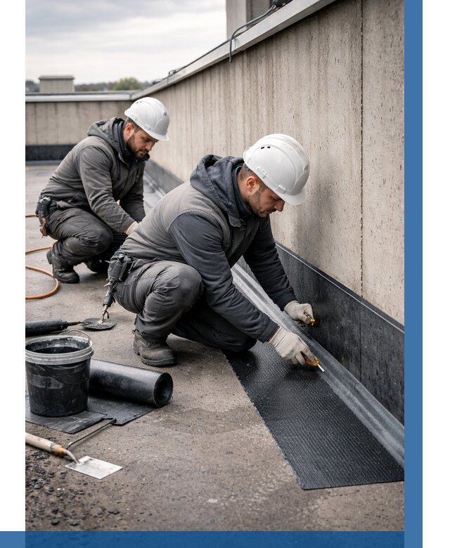 Гидроизоляция примыканий на кровле в Фурманове от 917 р. | ВЫСОТНИК-Фрв