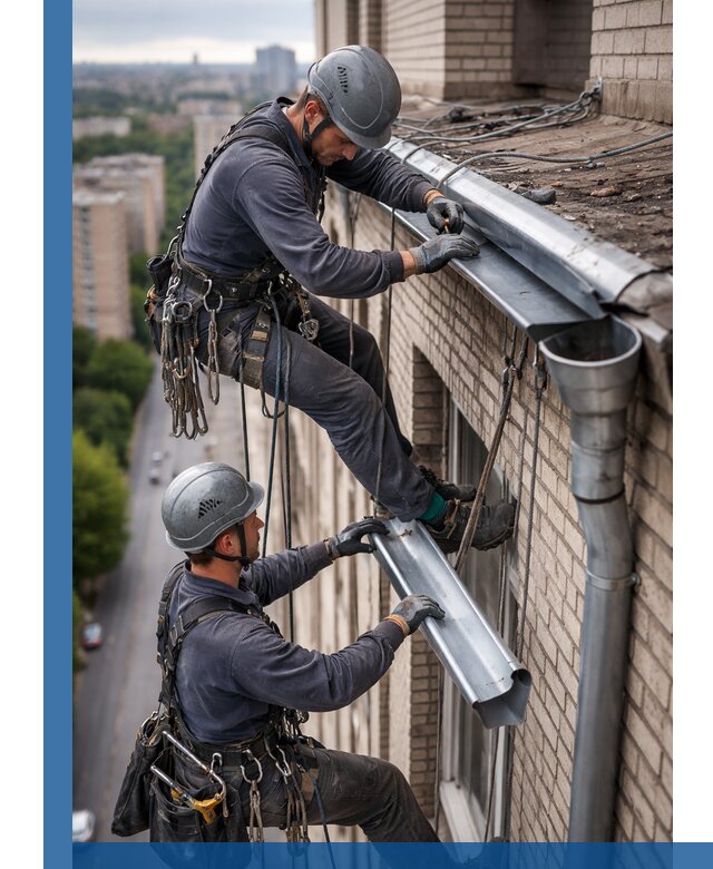 Ремонт водосточных желобов в Фурманове, быстро и качественно