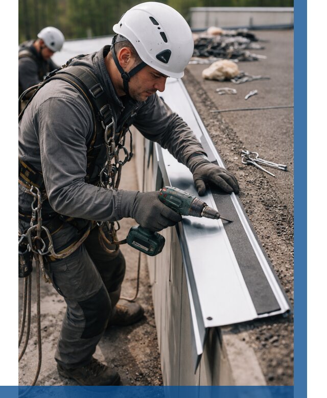 Монтаж капельника на кровле в Фурманове от 306 р. | ВЫСОТНИК-Фрв