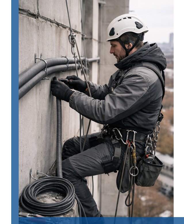 Профессиональный монтаж гофры для кабеля в Фурманове с гарантией