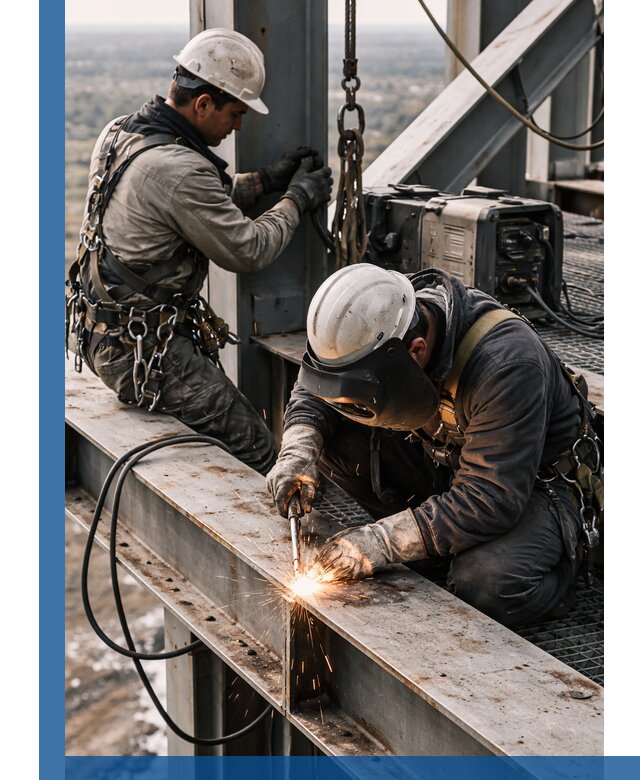 Высотные сварочные работы в Фурманове для промышленных объектов