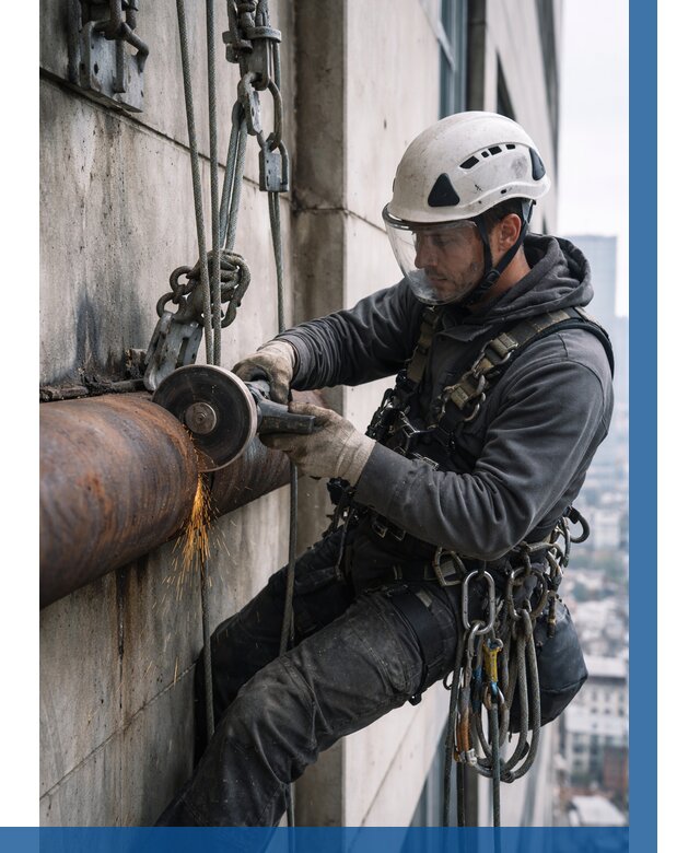 Резка металла на высоте в Фурманове по цене от 4585 р. | ВЫСОТНИК-Фрв