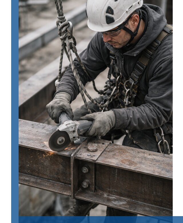 Резка металла на высоте в Фурманове для зданий и конструкций