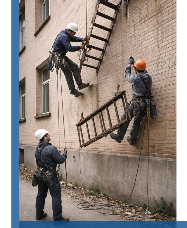 Демонтаж пожарной лестницы в Фурманове быстро и безопасно