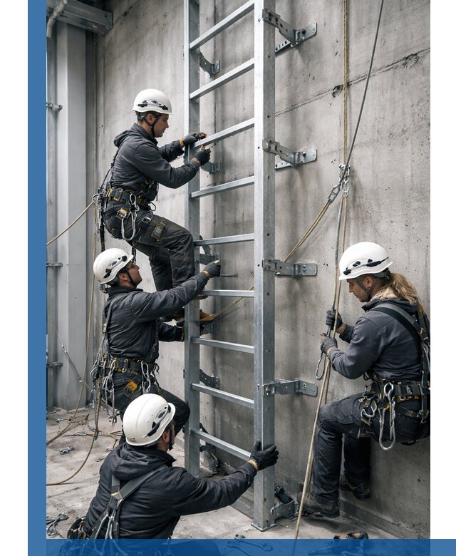 Монтаж металлических лестниц в Фурманове под ключ со гарантией