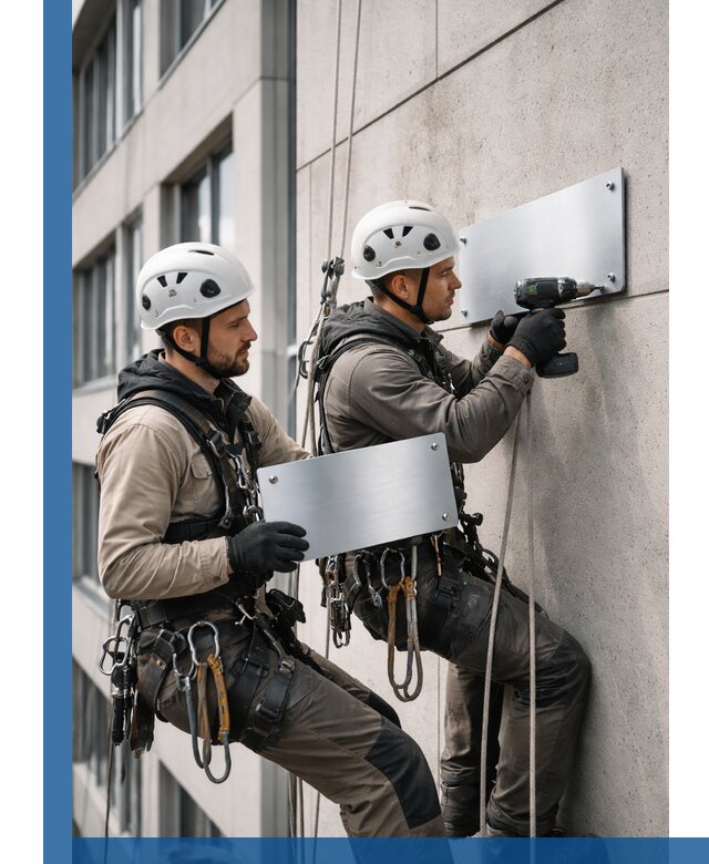 Монтаж табличек и указателей в Фурманове для зданий и сооружений