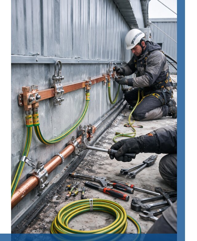 Монтаж заземления здания в Фурманове от 25470 р. | ВЫСОТНИК-Фрв