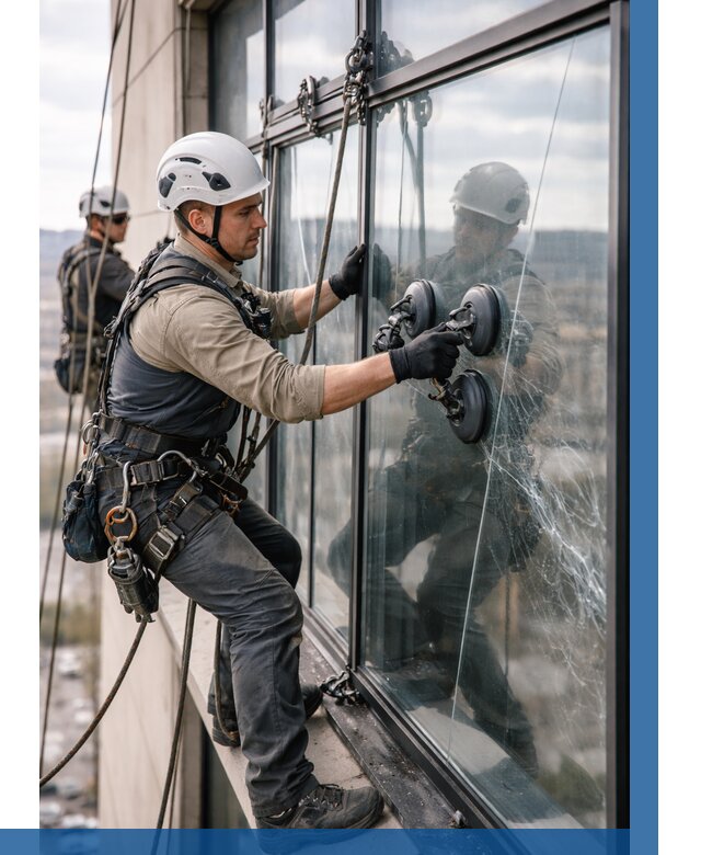 Замена стекла в витраже в Фурманове под ключ от 8660 р. | ВЫСОТНИК-Фрв