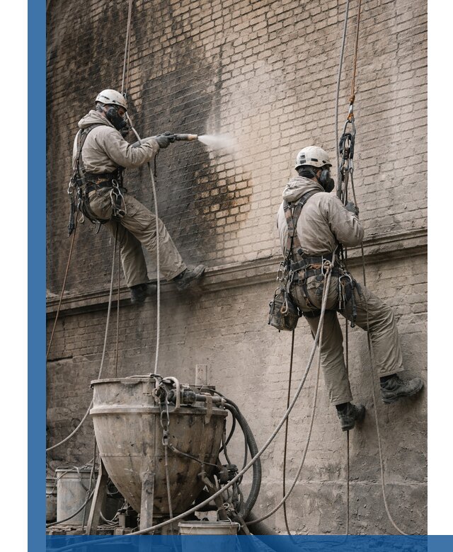 Пескоструйная очистка фасадов в Фурманове профессионально