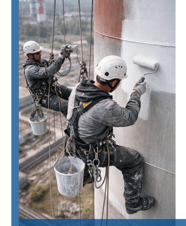 Покраска дымовых труб в Фурманове: антикоррозийная защита и восстановление