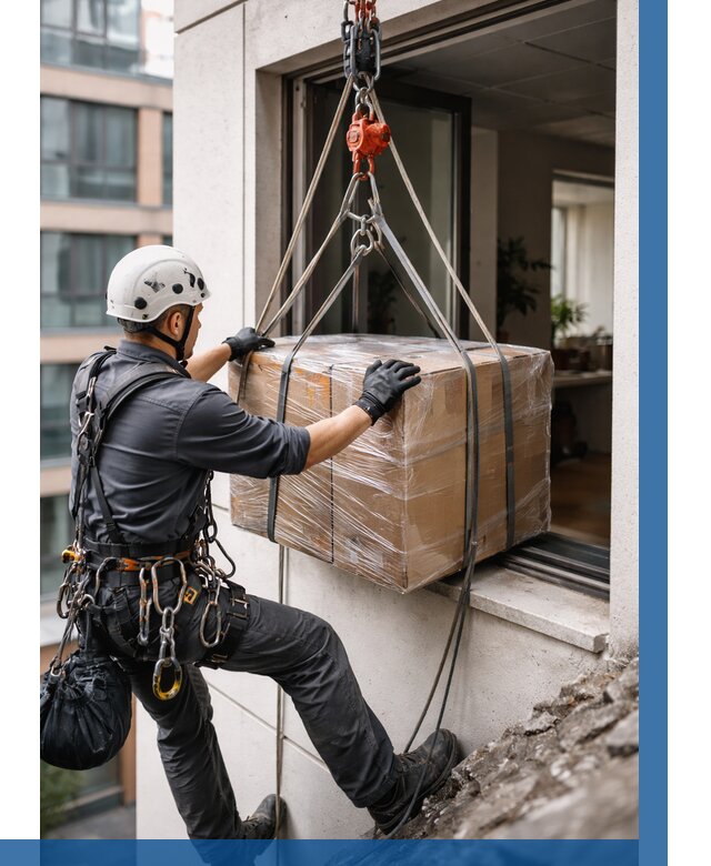 Подъем груза через окно в Фурманове от 4585 р. | ВЫСОТНИК-Фрв