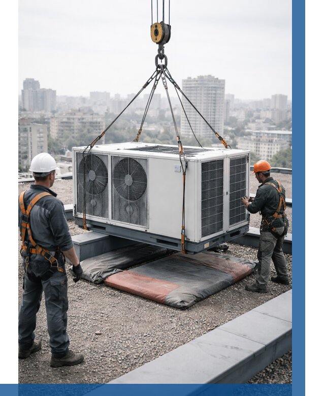 Подъем груза на крышу в Фурманове от 5094 р. | ВЫСОТНИК-Фрв заказать