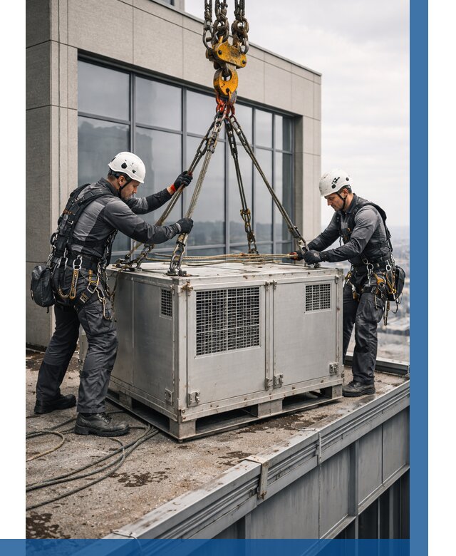 Такелажные работы на высоте в Фурманове от 8150 р. | ВЫСОТНИК-Фрв