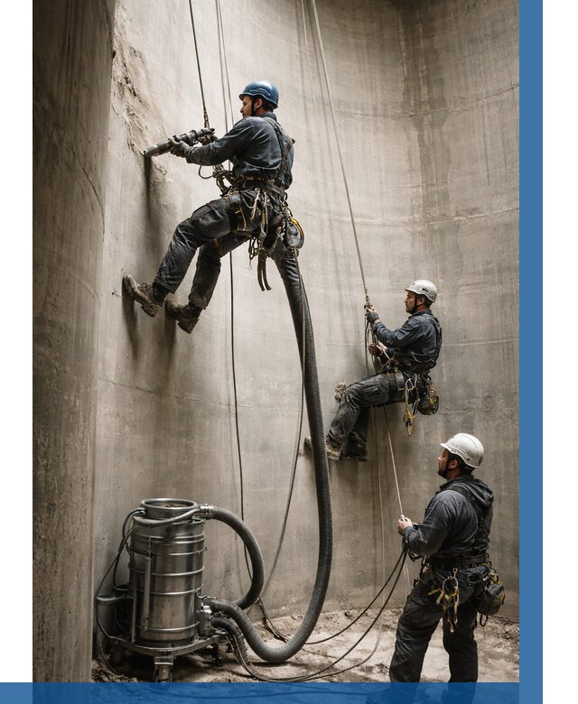 Зачистка силосов в Фурманове от 4585 р. Договор и смета ВЫСОТНИК-Фрв