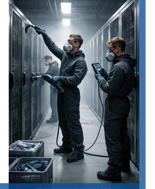 Обеспыливание серверной комнаты в Фурманове от 4585 р. | ВЫСОТНИК-Фрв