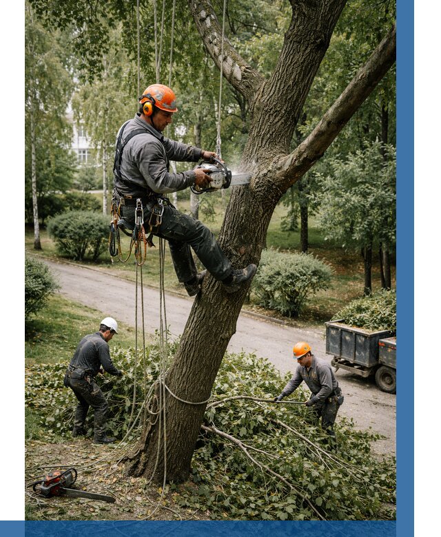 Кронирование деревьев в Фурманове от 6622 р. | ВЫСОТНИК-Фрв