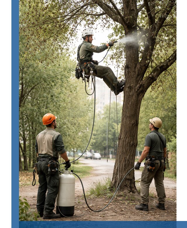 Обработка деревьев от вредителей в Фурманове профессиональная защита