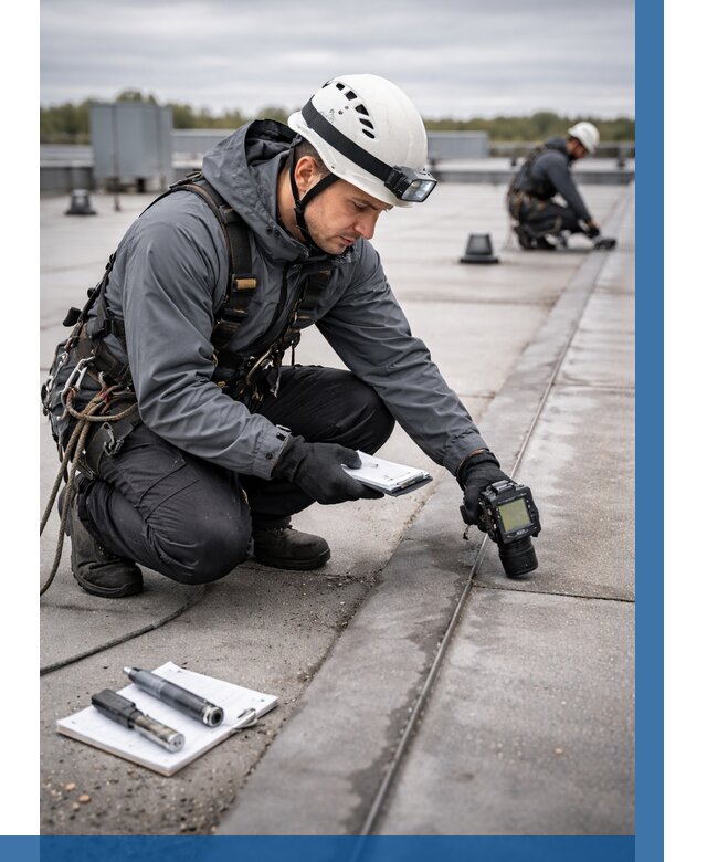 Обследование кровли на протечки в Фурманове от 4585 р. | ВЫСОТНИК-Фрв