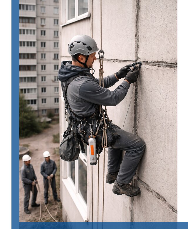 Обследование межпанельных швов и герметизация в Фурманове